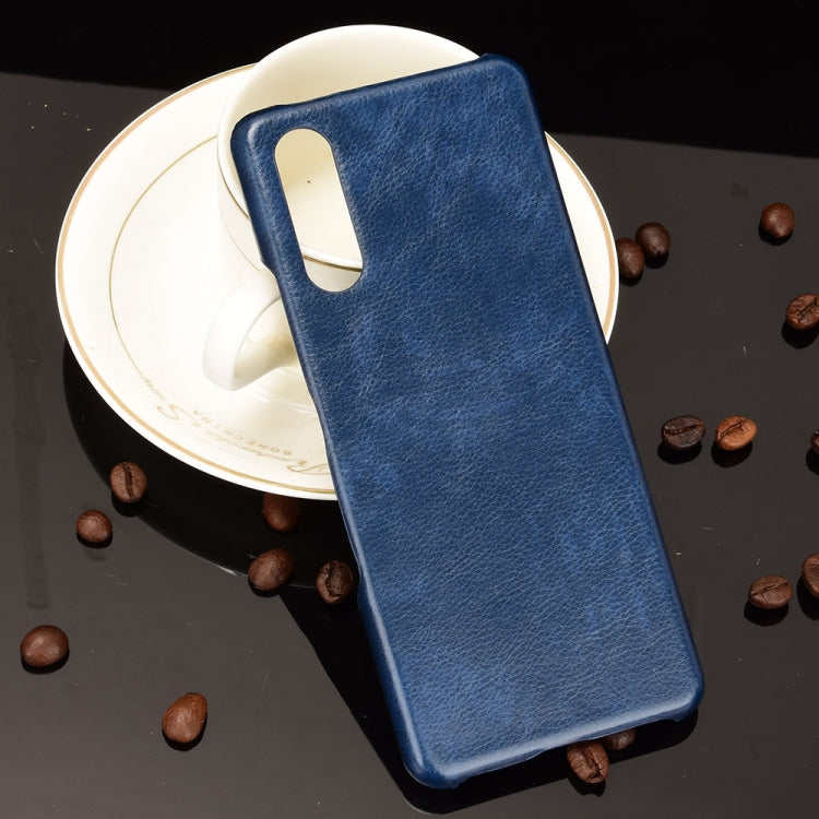 For Sony Xperia 10 III Shockproof Litchi Texture PC + PU Case