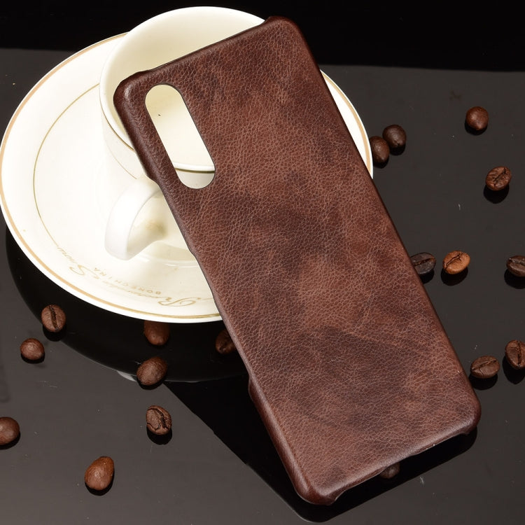 For Sony Xperia 10 III Shockproof Litchi Texture PC + PU Case