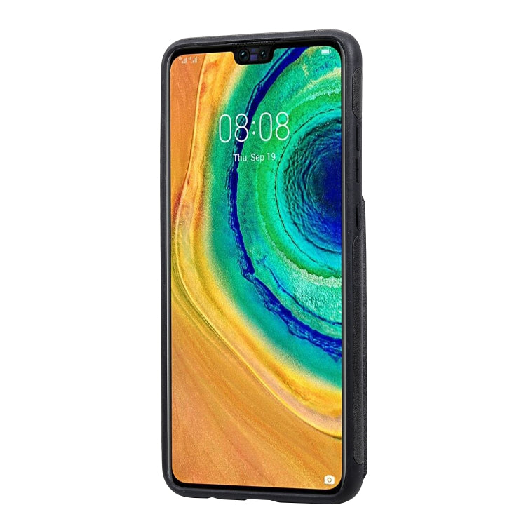 For Huawei Mate 30 Calf Texture Horizontal Flip Leather Case with Holder & Card Slots & Frame
