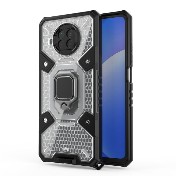 For Xiaomi Mi 10T Lite 5G Space PC+TPU Ring Holder Protective Case