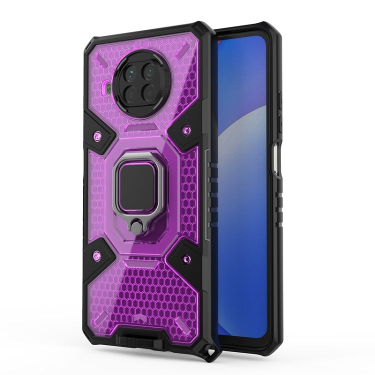 For Xiaomi Mi 10T Lite 5G Space PC+TPU Ring Holder Protective Case