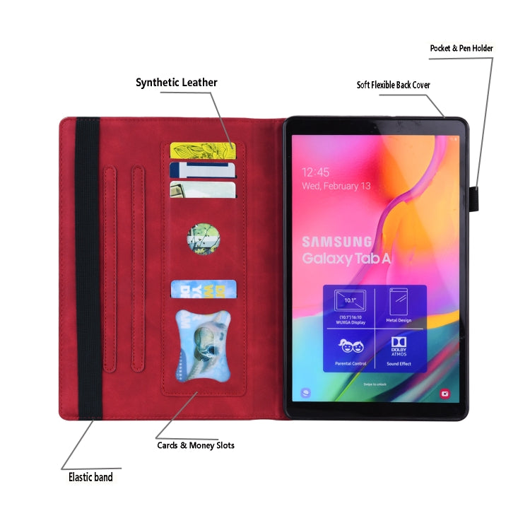 For iPad Mini 5 / 4 / 3 / 2 / 1 Business Shockproof Horizontal Flip Leather Case with Holder & Card Slots & Photo Frame & Pen Slot & Sleep / Wake-up Function