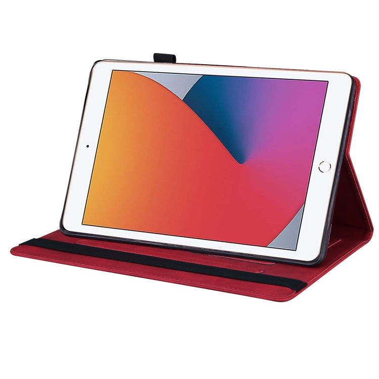 For iPad Mini 5 / 4 / 3 / 2 / 1 Business Shockproof Horizontal Flip Leather Case with Holder & Card Slots & Photo Frame & Pen Slot & Sleep / Wake-up Function