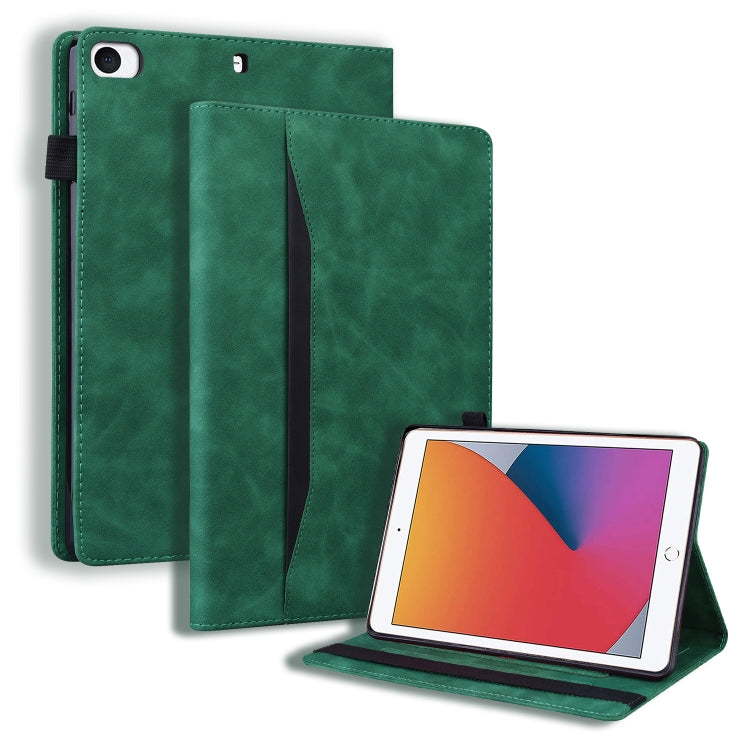 For iPad Mini 5 / 4 / 3 / 2 / 1 Business Shockproof Horizontal Flip Leather Case with Holder & Card Slots & Photo Frame & Pen Slot & Sleep / Wake-up Function