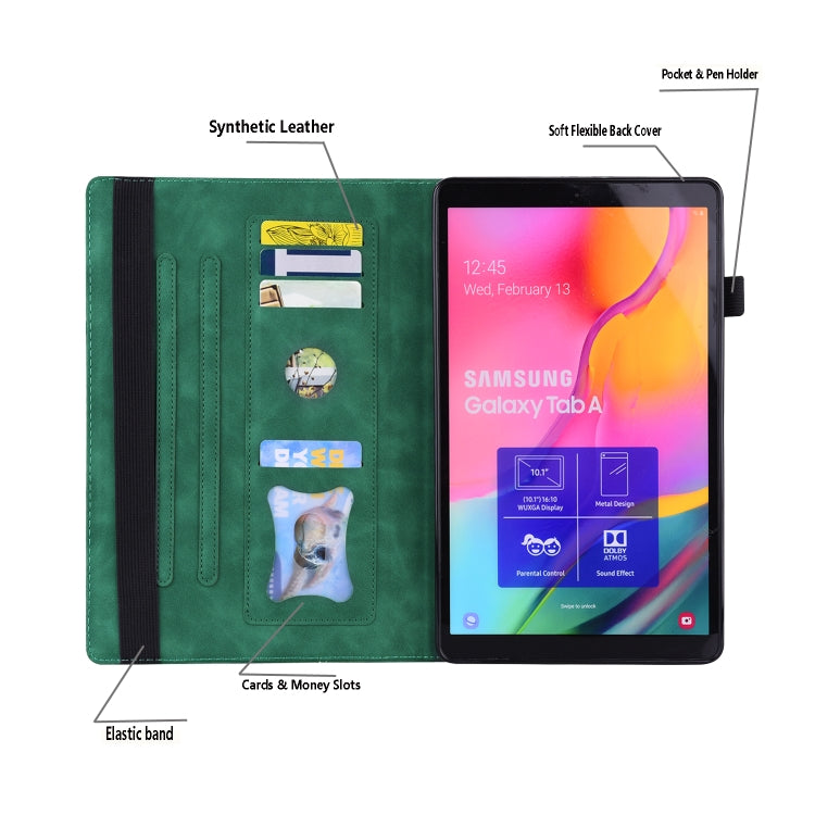 For iPad Mini 5 / 4 / 3 / 2 / 1 Business Shockproof Horizontal Flip Leather Case with Holder & Card Slots & Photo Frame & Pen Slot & Sleep / Wake-up Function