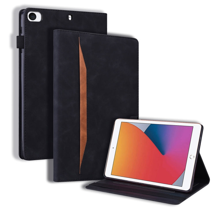 For iPad Mini 5 / 4 / 3 / 2 / 1 Business Shockproof Horizontal Flip Leather Case with Holder & Card Slots & Photo Frame & Pen Slot & Sleep / Wake-up Function