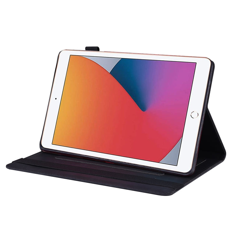 For iPad Mini 5 / 4 / 3 / 2 / 1 Business Shockproof Horizontal Flip Leather Case with Holder & Card Slots & Photo Frame & Pen Slot & Sleep / Wake-up Function