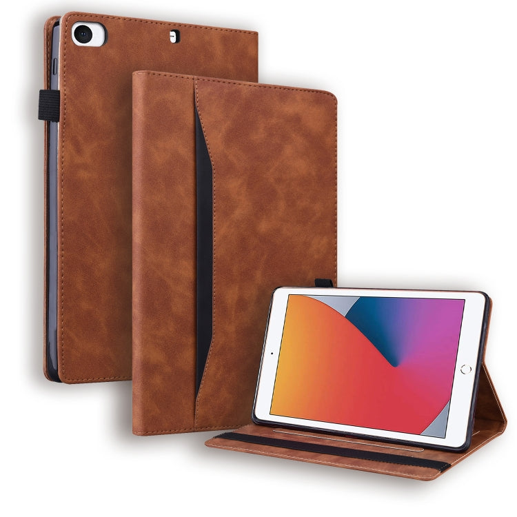 For iPad Mini 5 / 4 / 3 / 2 / 1 Business Shockproof Horizontal Flip Leather Case with Holder & Card Slots & Photo Frame & Pen Slot & Sleep / Wake-up Function