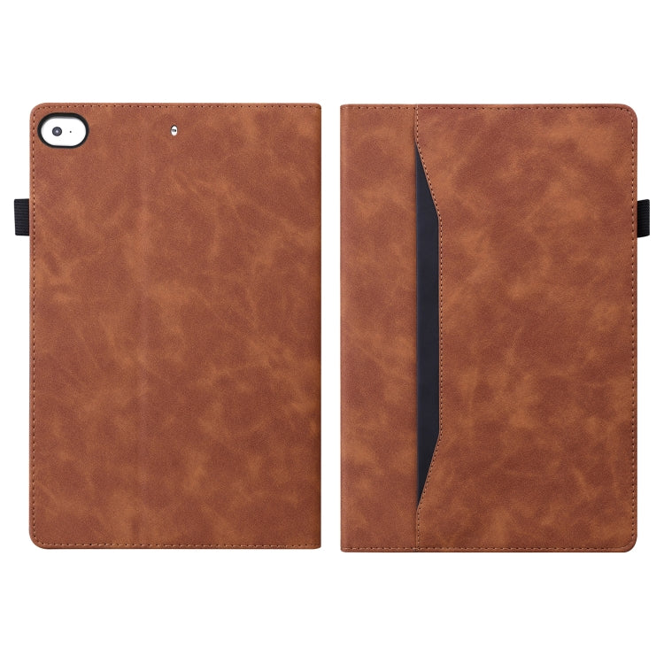For iPad Mini 5 / 4 / 3 / 2 / 1 Business Shockproof Horizontal Flip Leather Case with Holder & Card Slots & Photo Frame & Pen Slot & Sleep / Wake-up Function