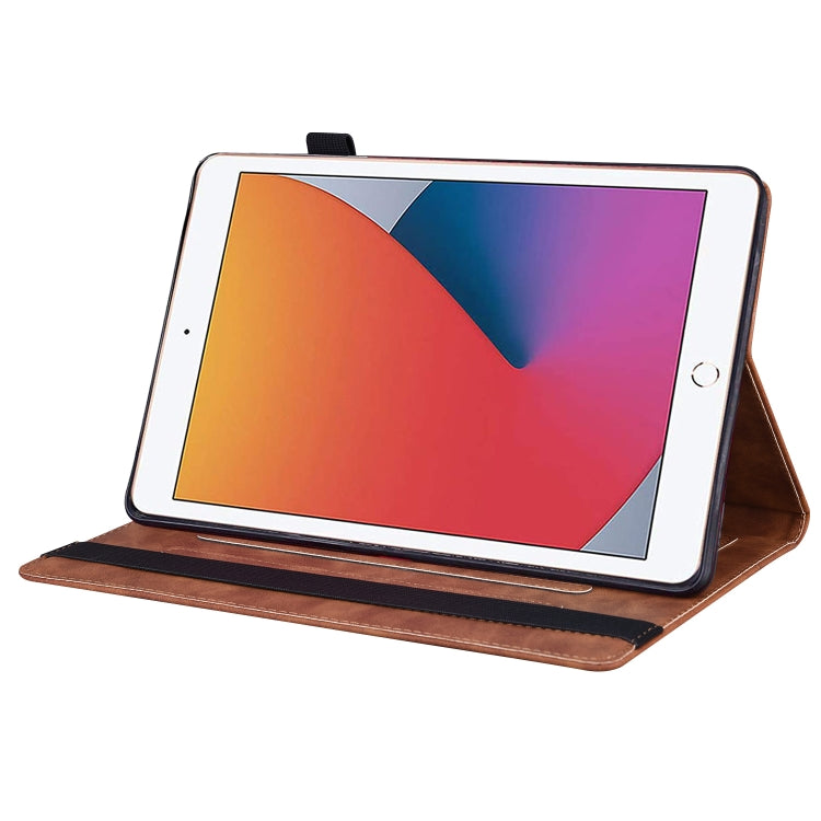For iPad Mini 5 / 4 / 3 / 2 / 1 Business Shockproof Horizontal Flip Leather Case with Holder & Card Slots & Photo Frame & Pen Slot & Sleep / Wake-up Function