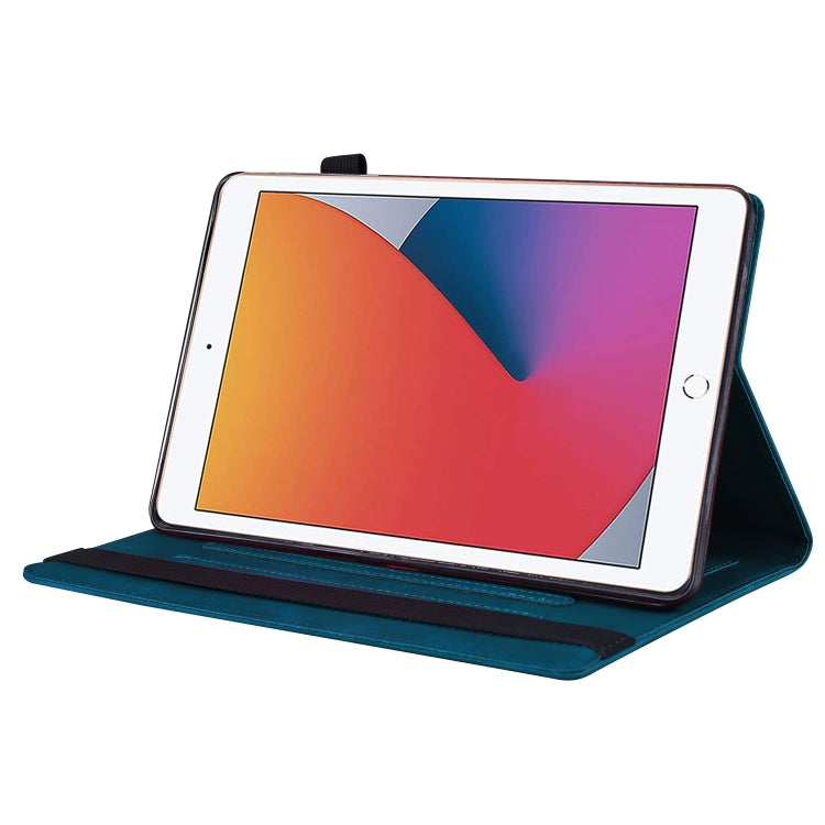 For iPad Mini 5 / 4 / 3 / 2 / 1 Business Shockproof Horizontal Flip Leather Case with Holder & Card Slots & Photo Frame & Pen Slot & Sleep / Wake-up Function