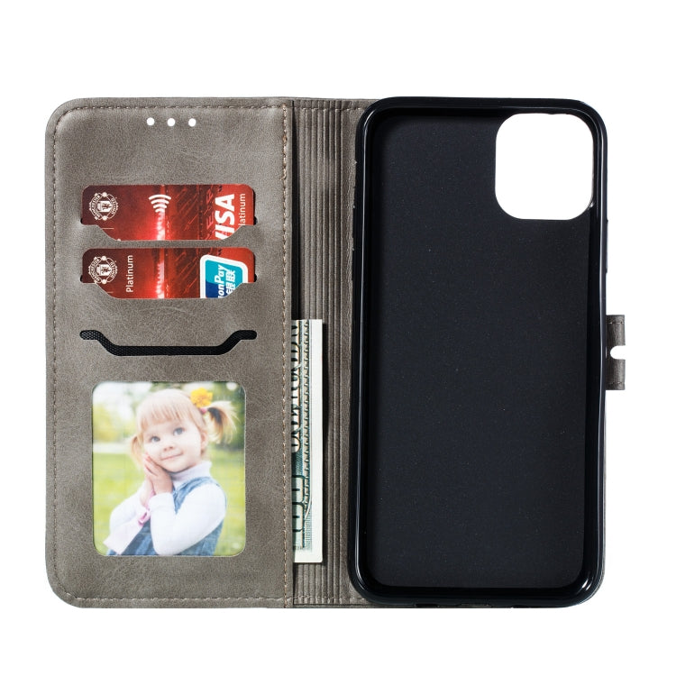 For iPhone 13 Pro Embossed Happy Cat Pattern Horizontal Flip Leather Case with Holder & Card Slots & Wallet