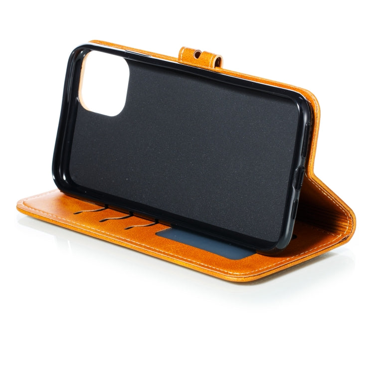For iPhone 13 Pro Embossed Happy Cat Pattern Horizontal Flip Leather Case with Holder & Card Slots & Wallet