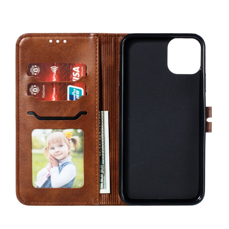 For iPhone 13 Pro Embossed Happy Cat Pattern Horizontal Flip Leather Case with Holder & Card Slots & Wallet