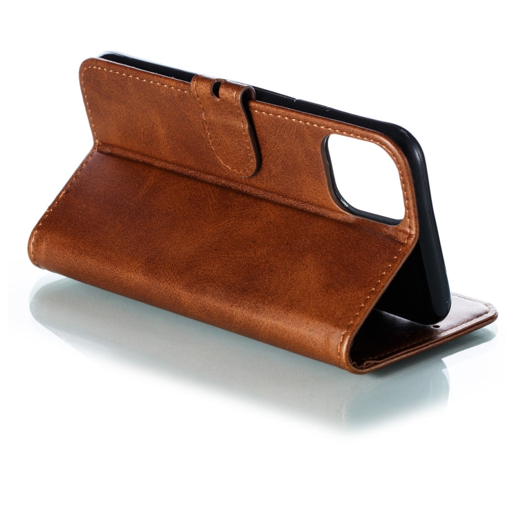 For iPhone 13 Pro Embossed Happy Cat Pattern Horizontal Flip Leather Case with Holder & Card Slots & Wallet