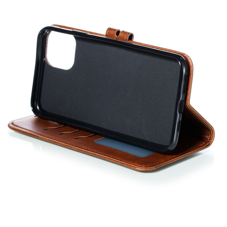 For iPhone 13 Pro Embossed Happy Cat Pattern Horizontal Flip Leather Case with Holder & Card Slots & Wallet