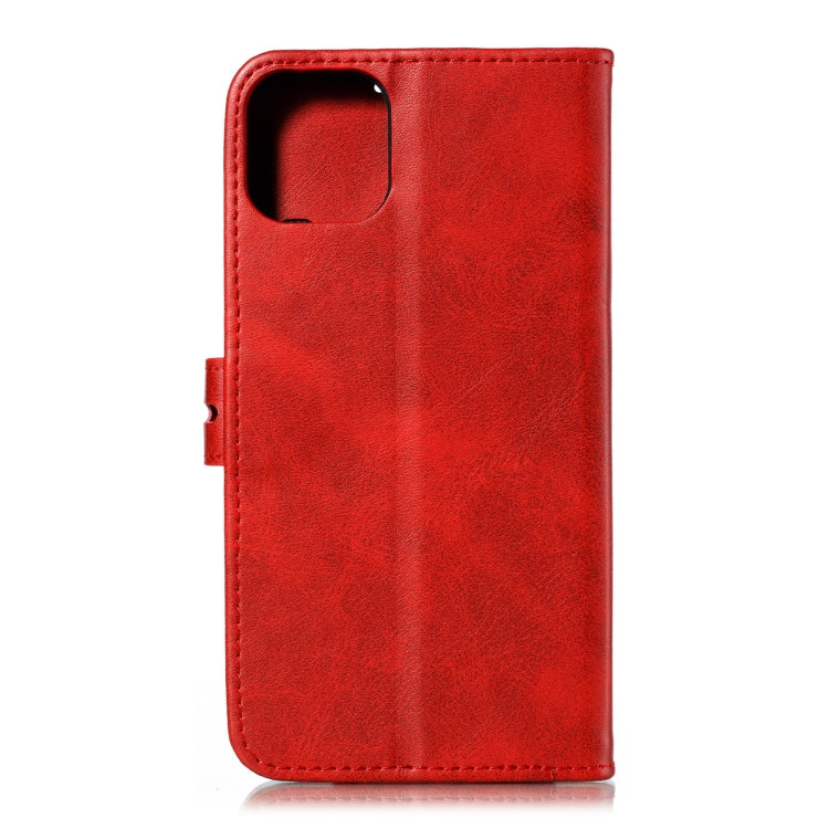 For iPhone 13 Pro Embossed Happy Cat Pattern Horizontal Flip Leather Case with Holder & Card Slots & Wallet