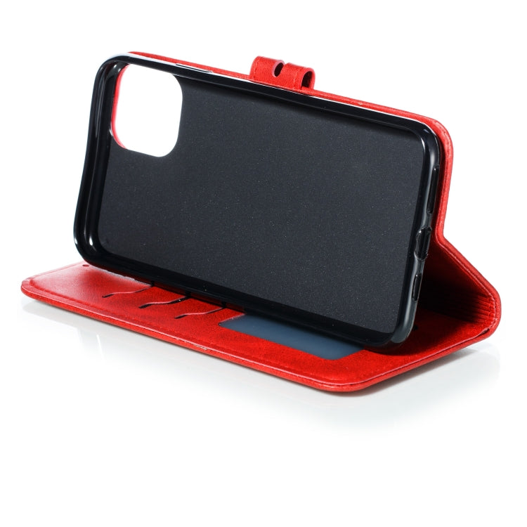 For iPhone 13 Pro Embossed Happy Cat Pattern Horizontal Flip Leather Case with Holder & Card Slots & Wallet