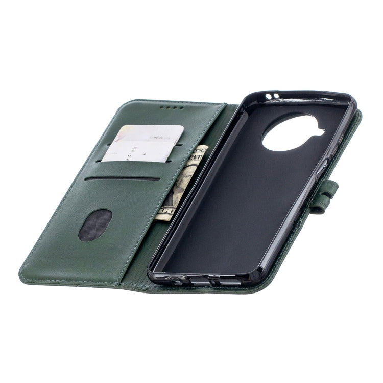For Xiaomi Mi 10T Lite 5G Stitching Style 2-Color Cow Texture Horizontal Flip PU Leather Case with Holder & Card Slot & Lanyard