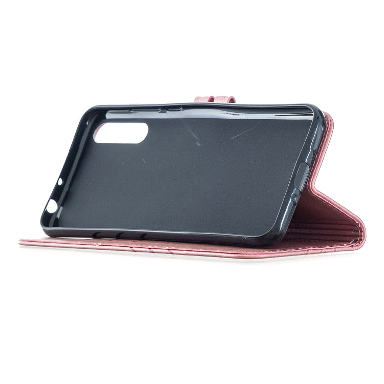 For Huawei P Smart S / Y8p Stitching Style 2-Color Cow Texture Horizontal Flip PU Leather Case with Holder & Card Slot & Lanyard