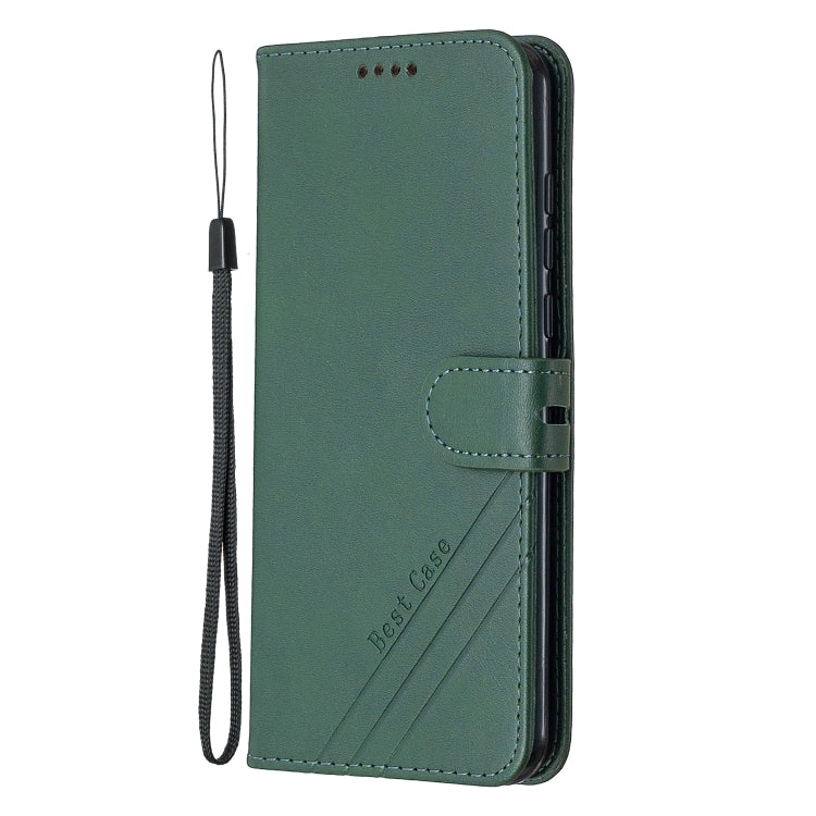 For Huawei P Smart S / Y8p Stitching Style 2-Color Cow Texture Horizontal Flip PU Leather Case with Holder & Card Slot & Lanyard