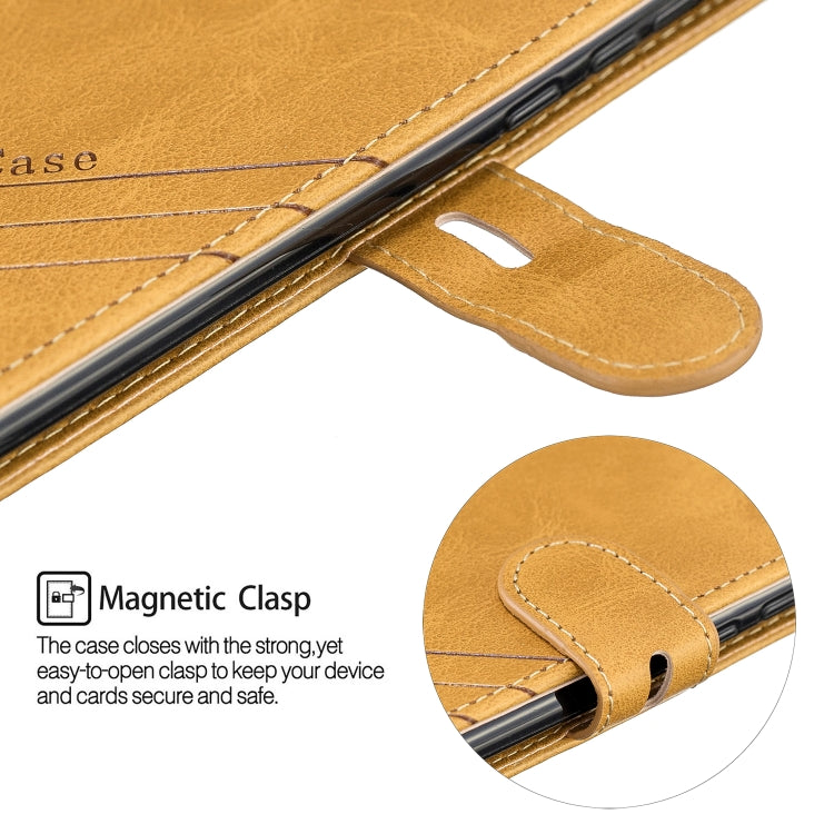 For Huawei Mate 30 Lite Stitching Style 2-Color Cow Texture Horizontal Flip PU Leather Case with Holder & Card Slot & Lanyard