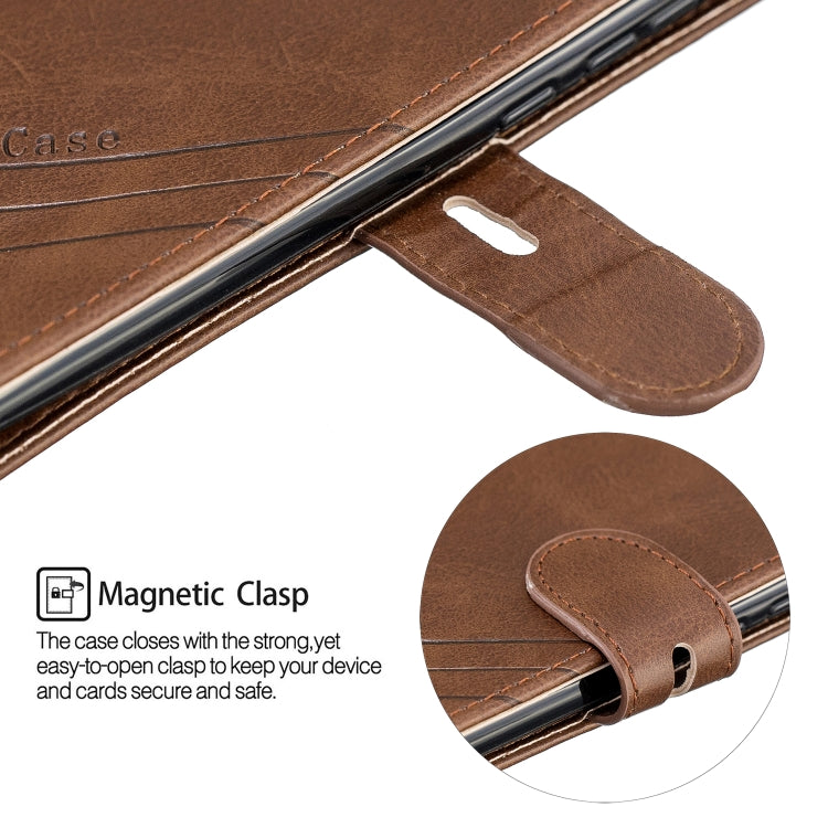 For Huawei Mate 30 Lite Stitching Style 2-Color Cow Texture Horizontal Flip PU Leather Case with Holder & Card Slot & Lanyard