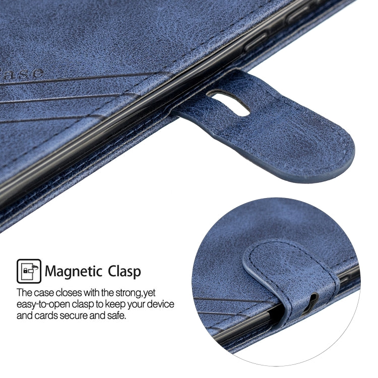 For Huawei Mate 30 Pro Stitching Style 2-Color Cow Texture Horizontal Flip PU Leather Case with Holder & Card Slot & Lanyard