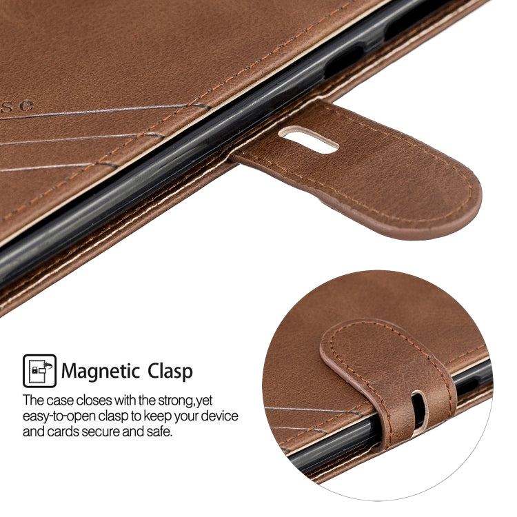 For Huawei Mate 30 Pro Stitching Style 2-Color Cow Texture Horizontal Flip PU Leather Case with Holder & Card Slot & Lanyard
