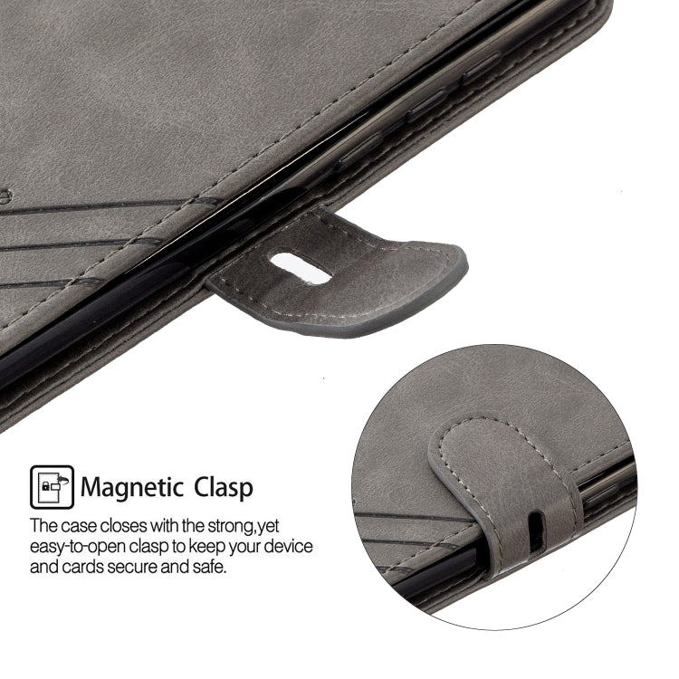 For Huawei P40 Stitching Style 2-Color Cow Texture Horizontal Flip PU Leather Case with Holder & Card Slot & Lanyard