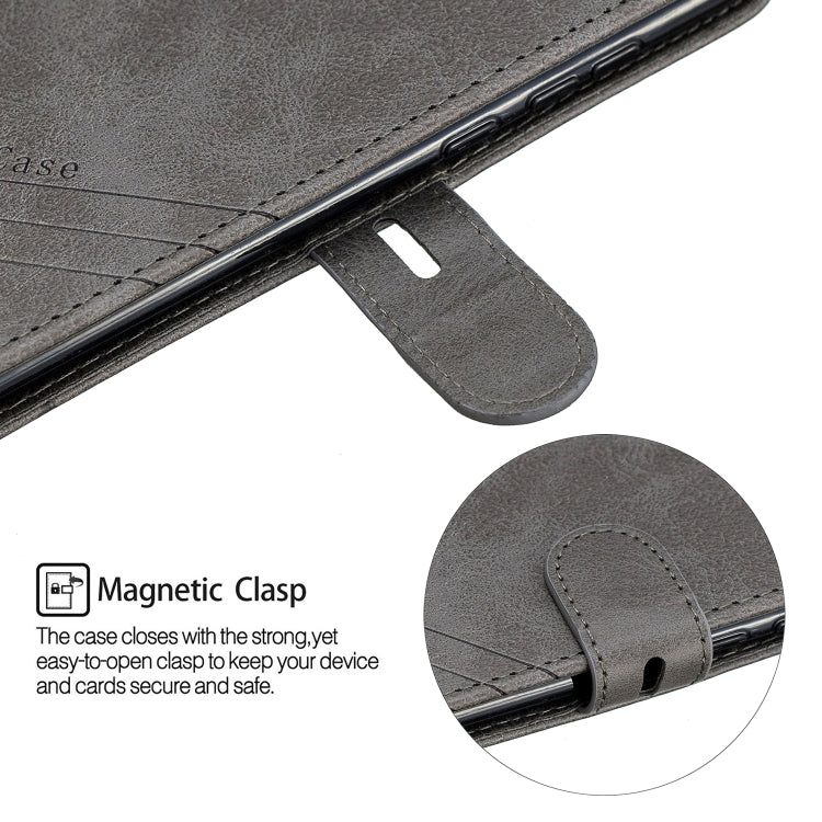 For Huawei P40 lite E / Y7p Stitching Style 2-Color Cow Texture Horizontal Flip PU Leather Case with Holder & Card Slot & Lanyard