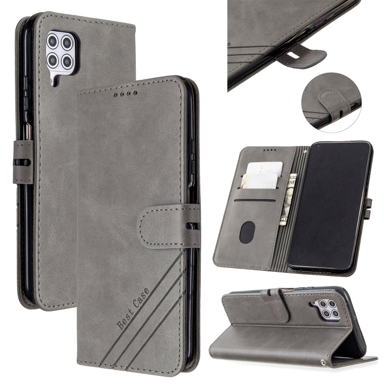For Huawei P40 lite / nova 7i Stitching Style 2-Color Cow Texture Horizontal Flip PU Leather Case with Holder & Card Slot & Lanyard