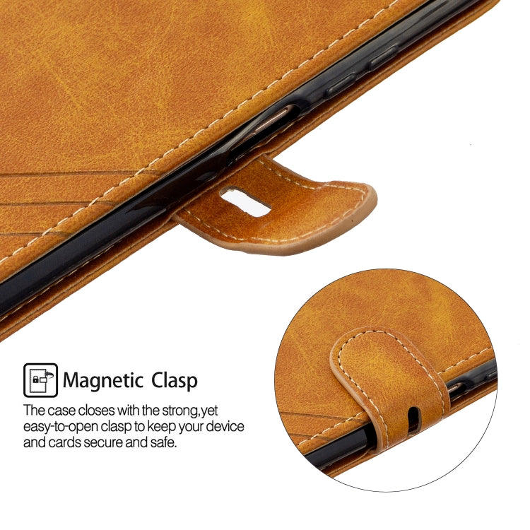 For Huawei P40 lite / nova 7i Stitching Style 2-Color Cow Texture Horizontal Flip PU Leather Case with Holder & Card Slot & Lanyard