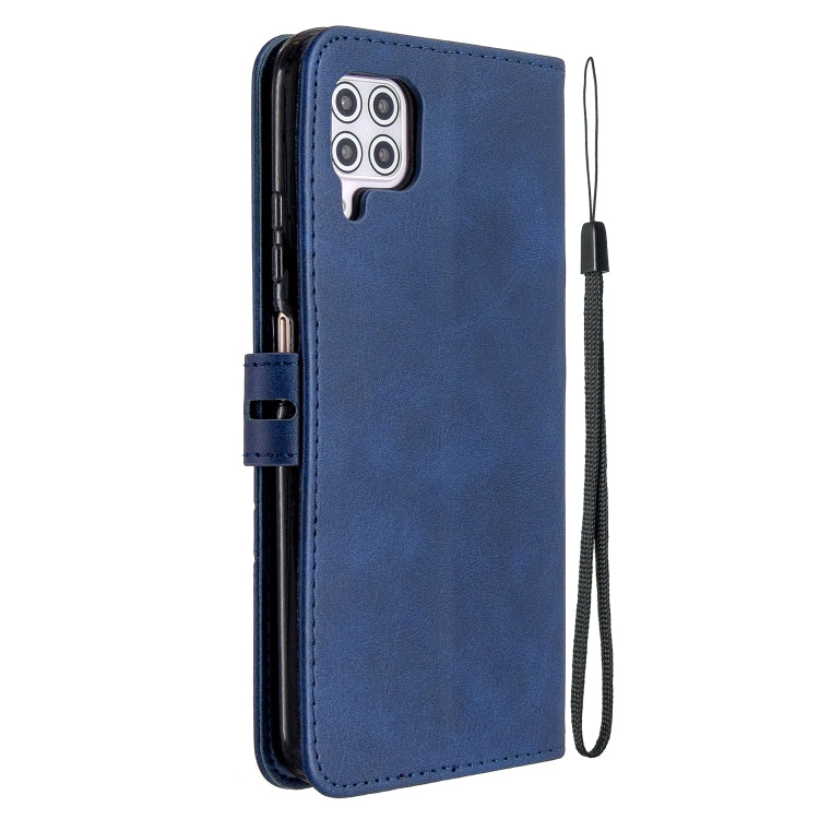 For Huawei P40 lite / nova 7i Stitching Style 2-Color Cow Texture Horizontal Flip PU Leather Case with Holder & Card Slot & Lanyard