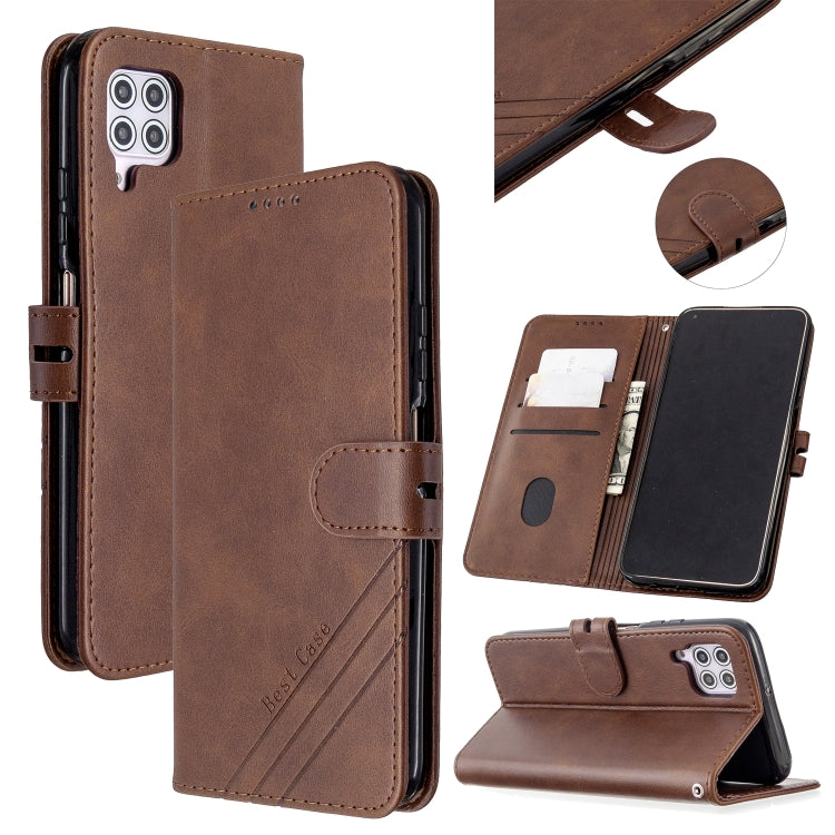 For Huawei P40 lite / nova 7i Stitching Style 2-Color Cow Texture Horizontal Flip PU Leather Case with Holder & Card Slot & Lanyard