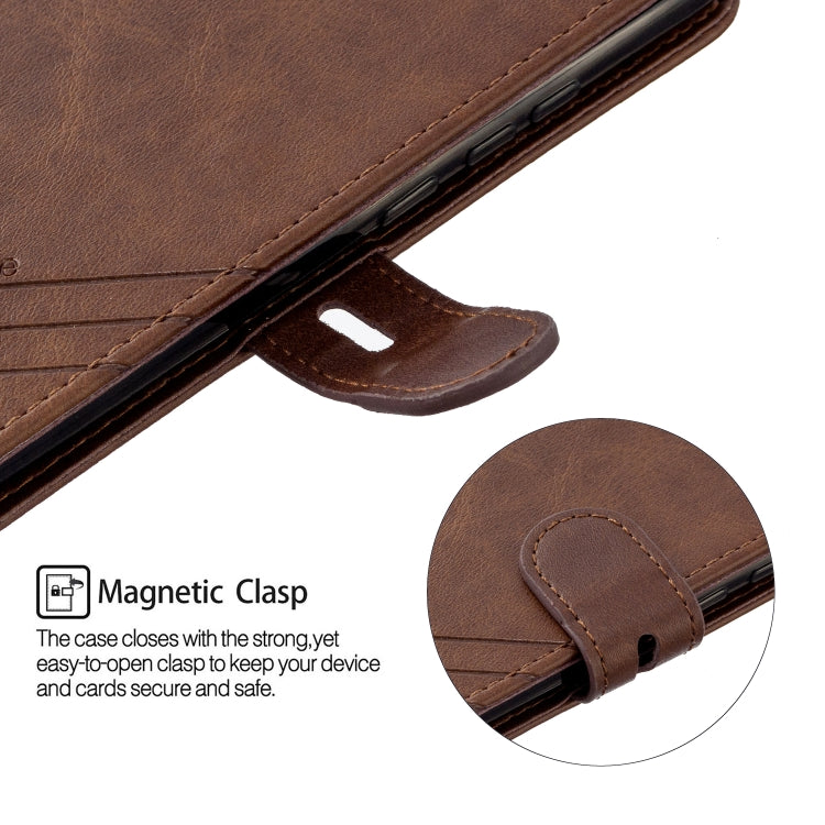 For Huawei P40 Pro Stitching Style 2-Color Cow Texture Horizontal Flip PU Leather Case with Holder & Card Slot & Lanyard
