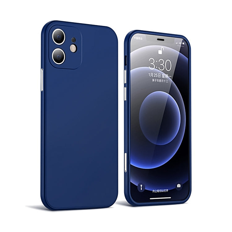 For iPhone 12 Pro All-inclusive Ultra-Thin PC Integral Shell + Tempered Film Shockproof Protective Case
