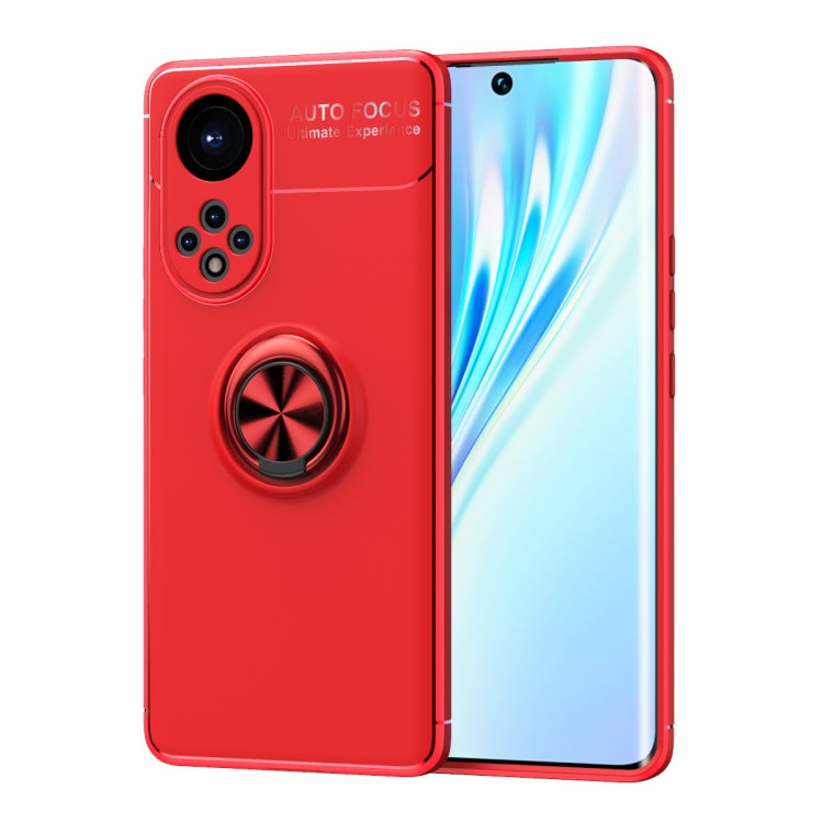 For Honor 50 Pro Metal Ring Holder 360 Degree Rotating TPU Case