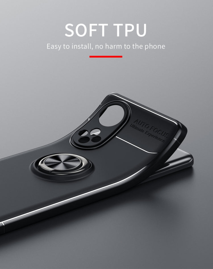 For Honor 50 Metal Ring Holder 360 Degree Rotating TPU Case