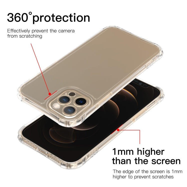 For iPhone 11 LESUDESIGN Series Frosted Acrylic Anti-fall Protective Case
