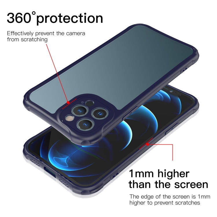 For iPhone 11 Pro LESUDESIGN Series Frosted Acrylic Anti-fall Protective Case