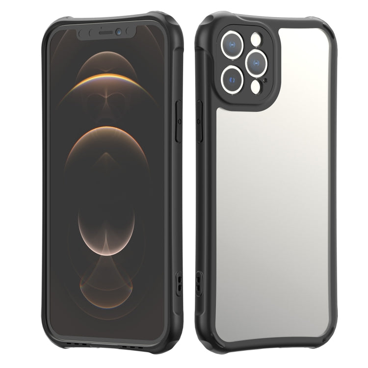For iPhone 11 Pro Max LESUDESIGN Series Frosted Acrylic Anti-fall Protective Case