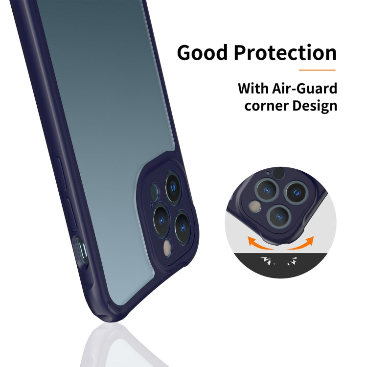For iPhone 11 Pro Max LESUDESIGN Series Frosted Acrylic Anti-fall Protective Case