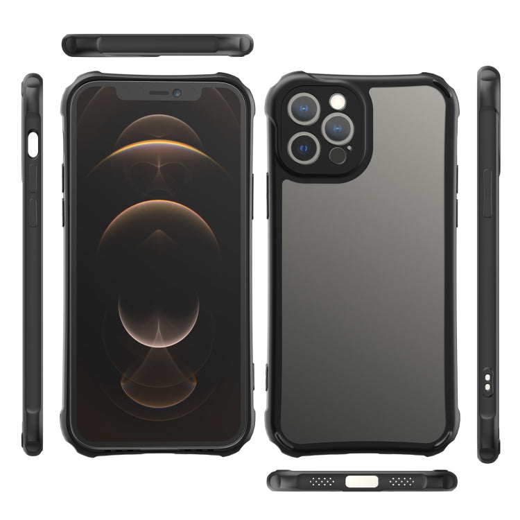 For iPhone 12 mini LESUDESIGN Series Frosted Acrylic Anti-fall Protective Case