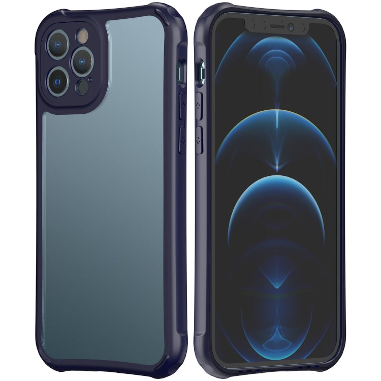 For iPhone 12 mini LESUDESIGN Series Frosted Acrylic Anti-fall Protective Case