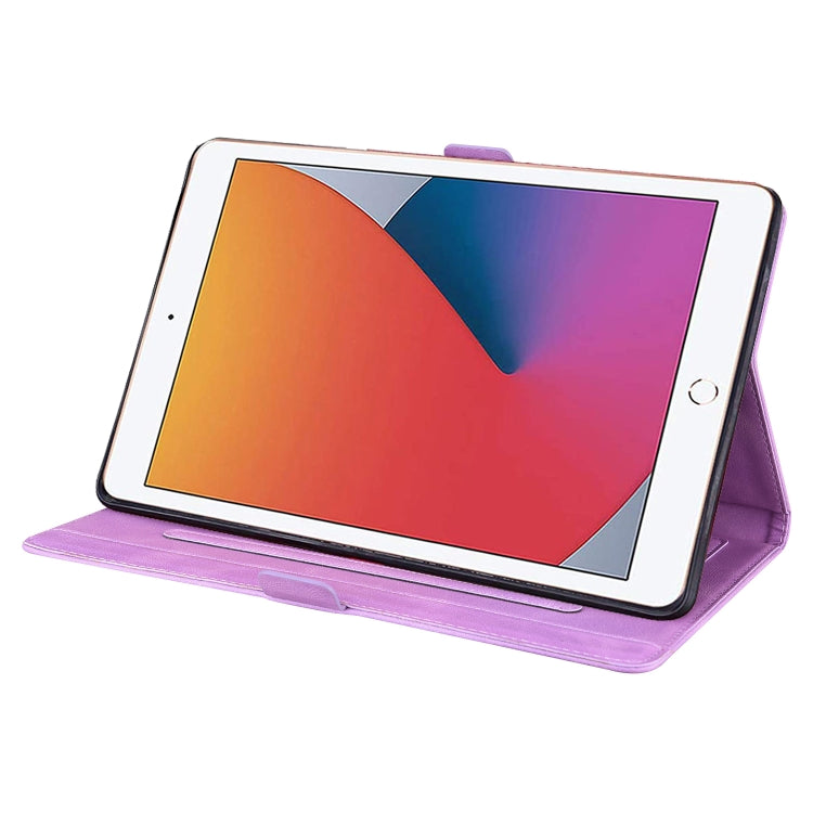Love Butterfly Pattern Horizontal Flip Leather Case with Holder & Sleep / Wake-up Function For iPad 9.7 (2017) (2018) / Air 2 Pro