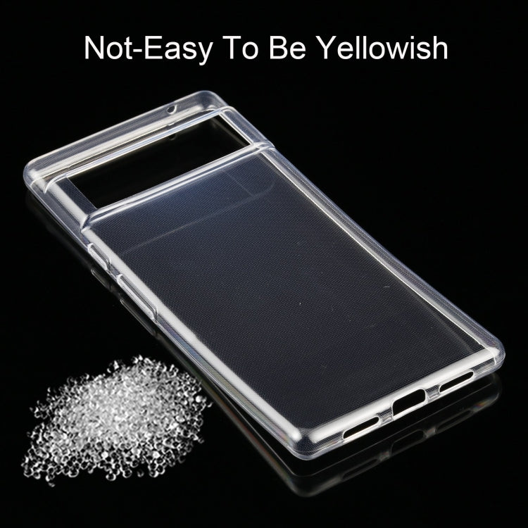 For Google Pixel 6 Pro 0.75mm Ultra-thin Transparent TPU Soft Protective Case