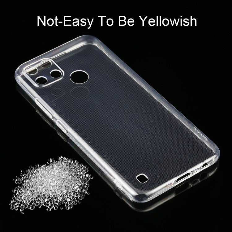 For OPPO Realme C21 0.75mm Ultra-thin Transparent TPU Soft Protective Case