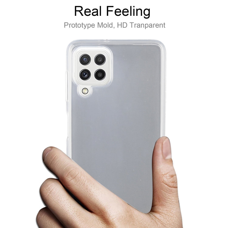 For Samsung Galaxy A22 4G EU Version 0.75mm Ultra-thin Transparent TPU Soft Protective Case