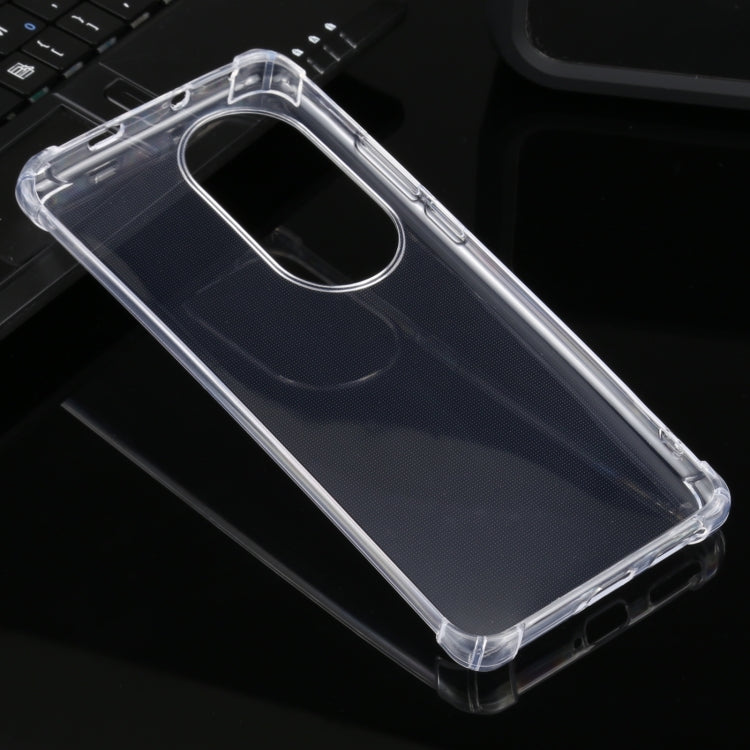 For Huawei P50 Pro Four-Corner Anti-Drop Ultra-Thin TPU Case